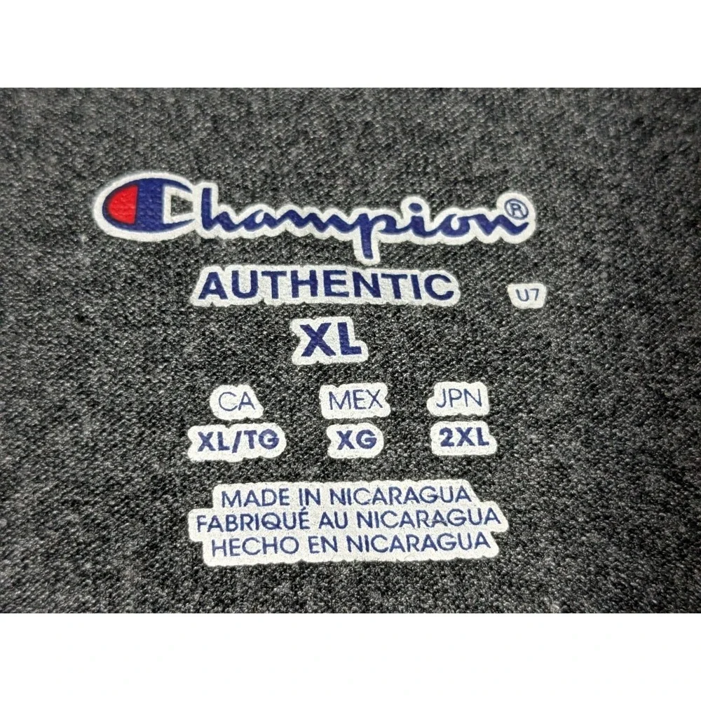 STANFORD UNIVERSITY x Champion Gray Heather‎ T-Shirt - Men XL - Picture 4 of 12